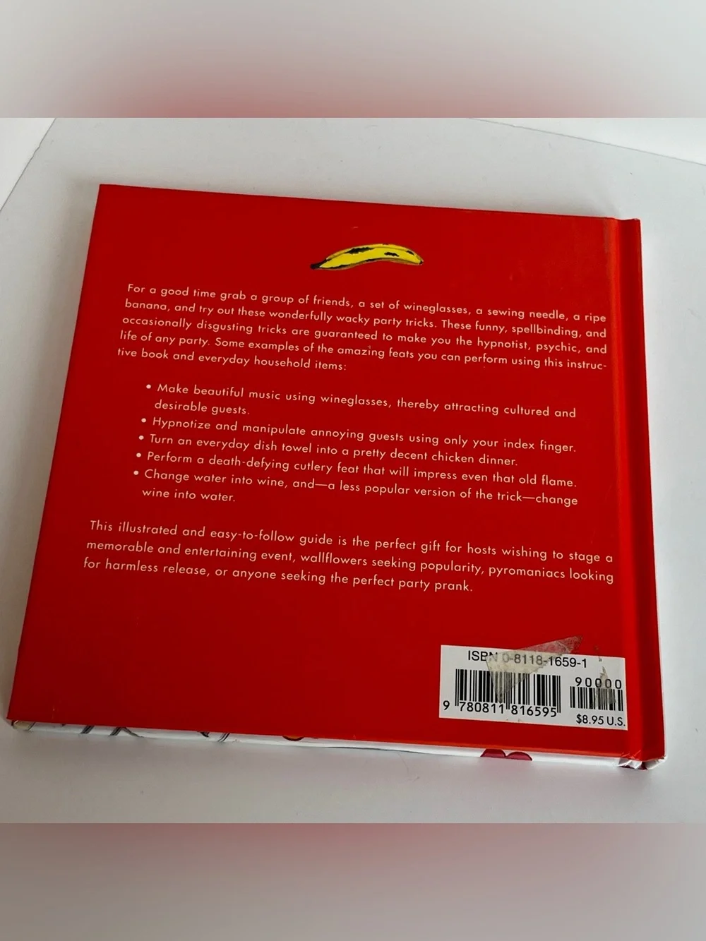20 Party Tricks to Amuse and Amaze Your Friends by Sophie Blackall HC Book